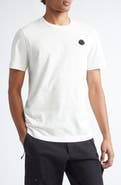 Moncler Logo Patch Cotton T-Shirt