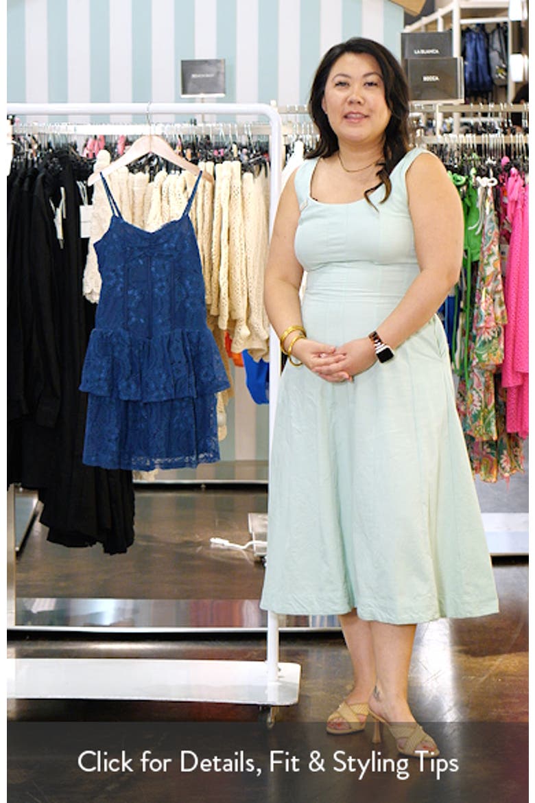 Kids' Drop Waist Ruffle Lace Dress video
