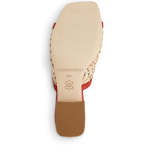 BERNARDO FOOTWEAR BERNARDO FOOTWEAR JENNE RAFFIA SANDAL