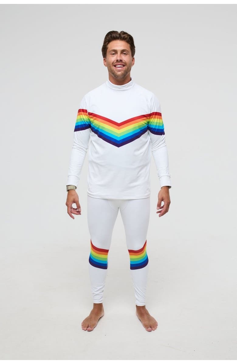 OOSC Baselayer Pant - Rainbow Road Men's, Alternate, color, Multi-Colour
