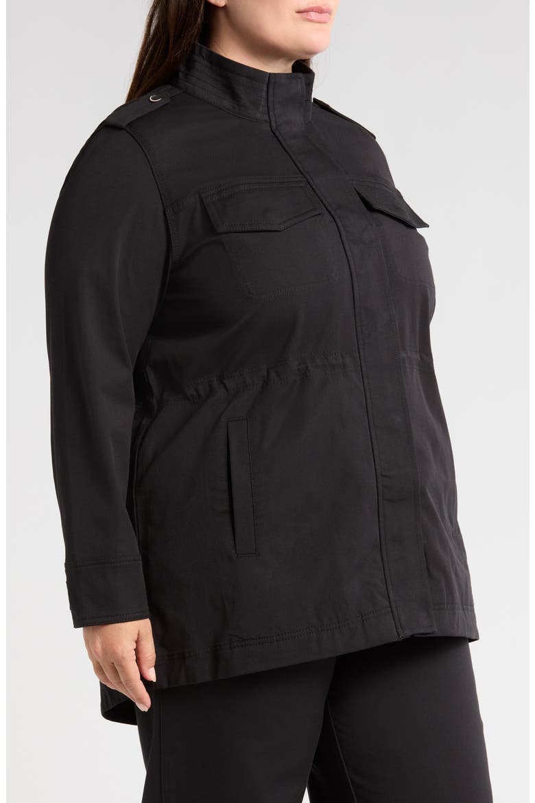 Vineyard Stretch Twill Jacket, Alternate, color, BLACK