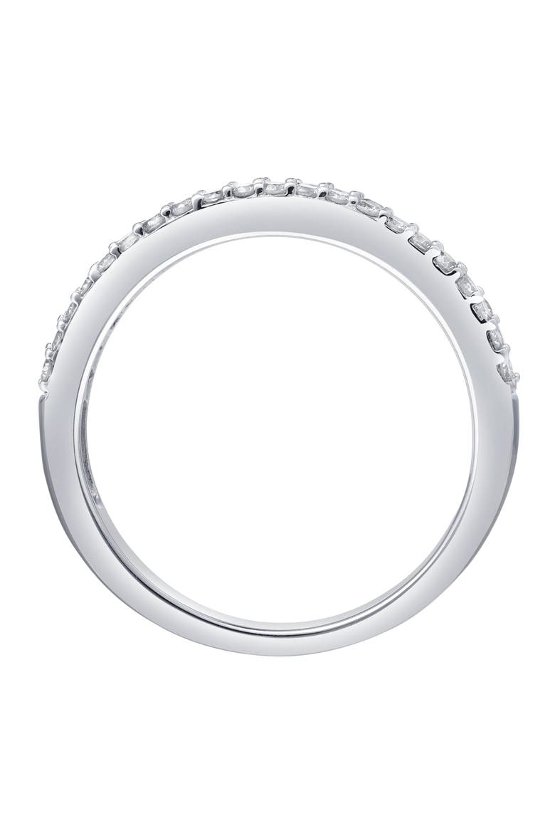 Celara 0.80 Ct 10K Gold Diamond Band, Alternate, color, 10K White Gold