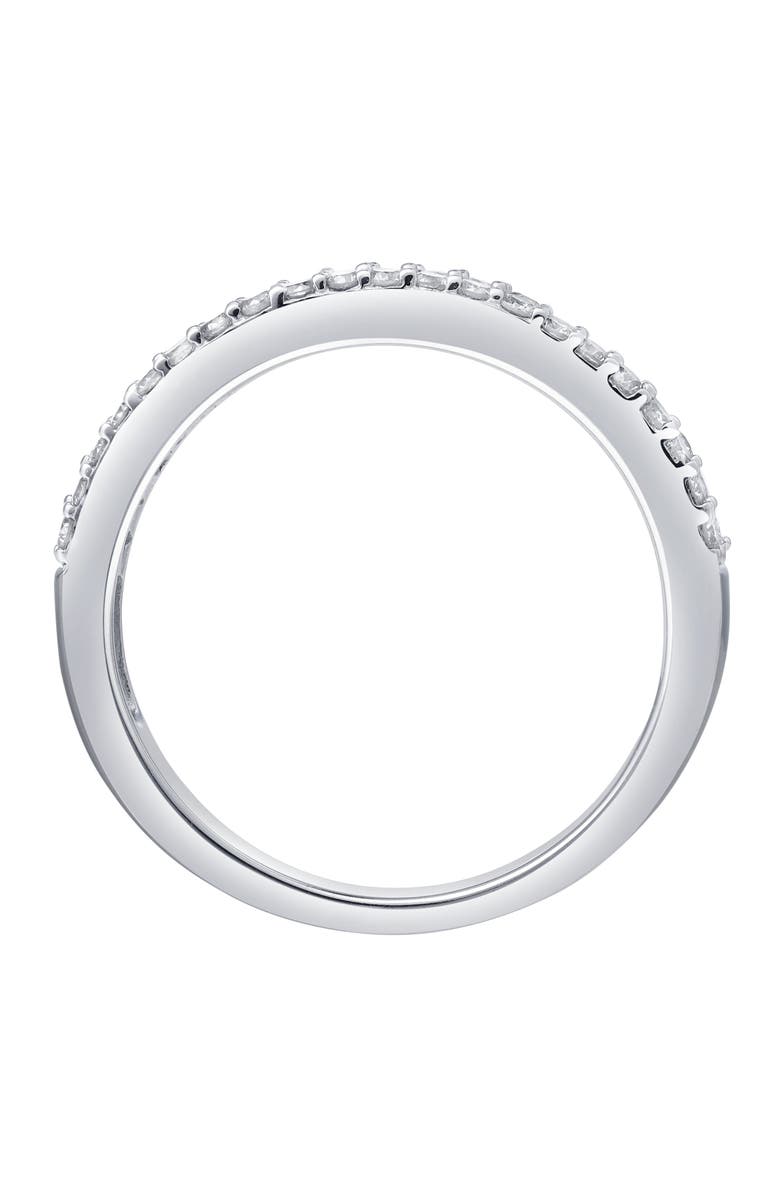 LuvMyJewelry Celara 0.80 Ct 10K Gold Diamond Band, Alternate, color, 10K White Gold