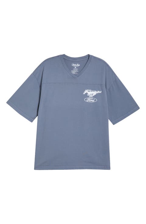 Ford Mustang Graphic Cotton T-Shirt