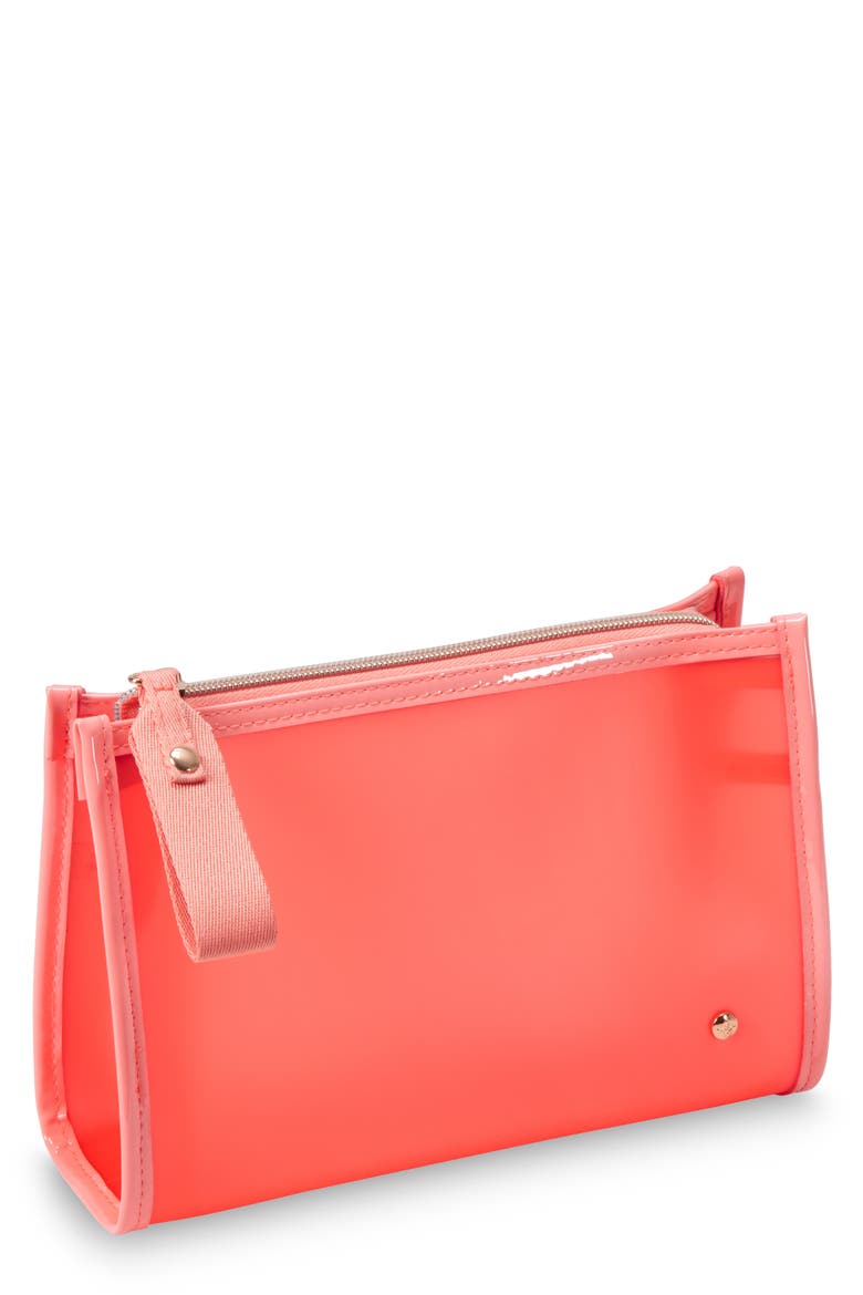 Medium Zip Cosmetic, Alternate, color, PINK