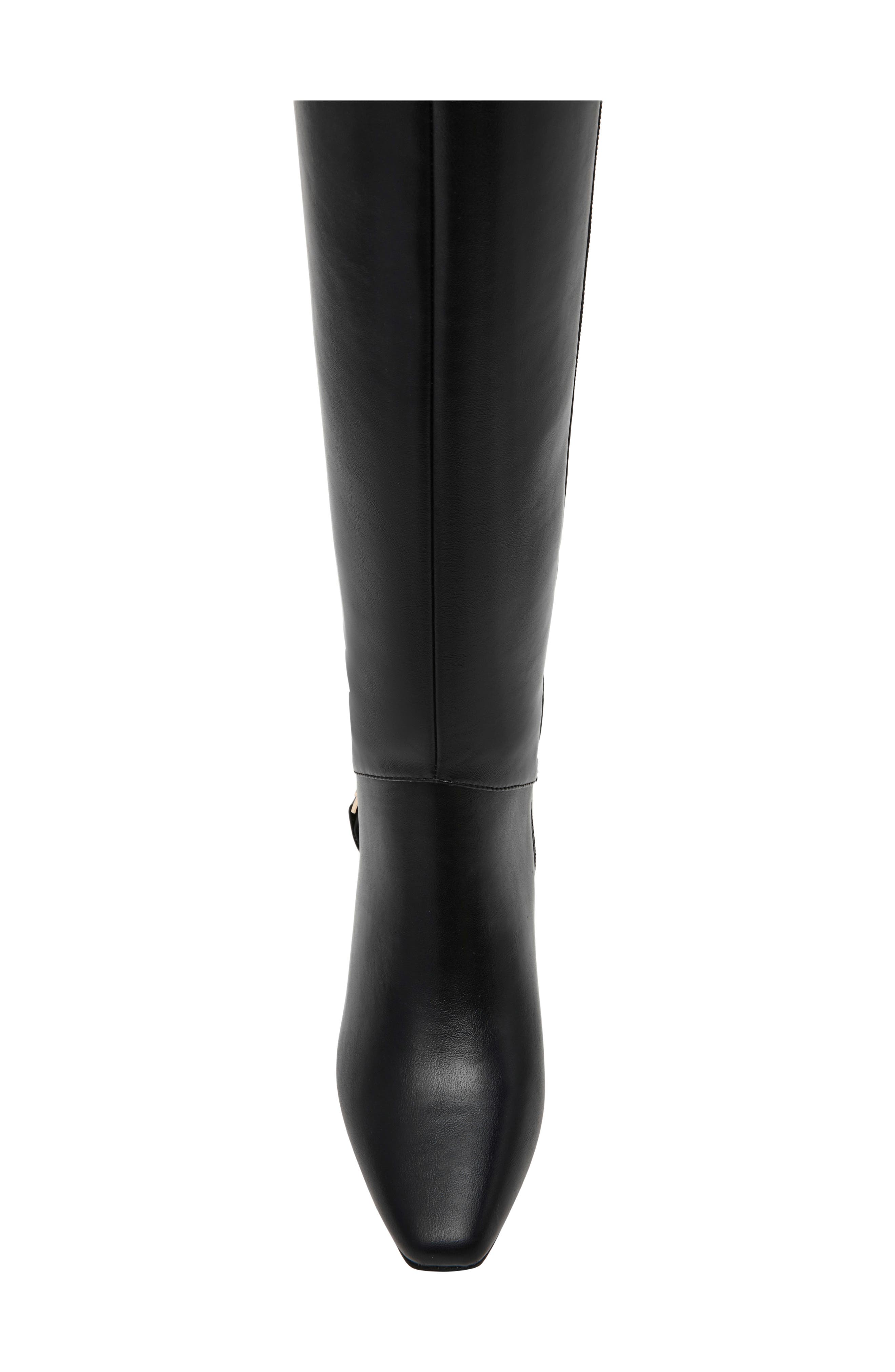 Iskra Knee High Boot, Alternate, color, BLACK-SBLK