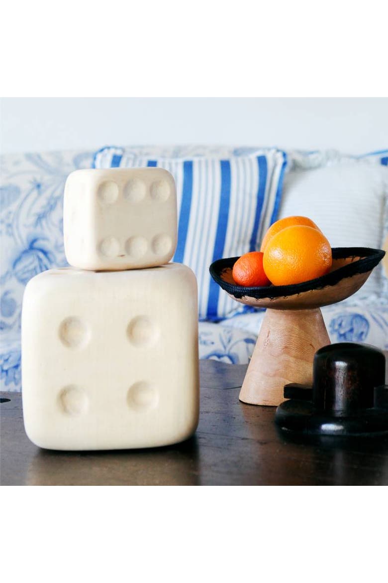 Wooden Decorative Dice - Set of 2, Alternate, color, None