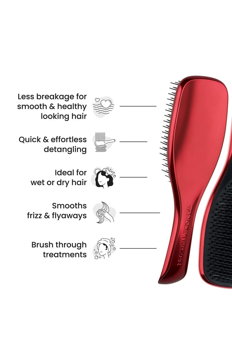 Tangle Teezer Ultimate Detangler Hairbrush, Alternate, color, Red Chrome