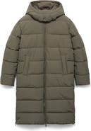 MANGO TEEN Hooded Puffer Coat
