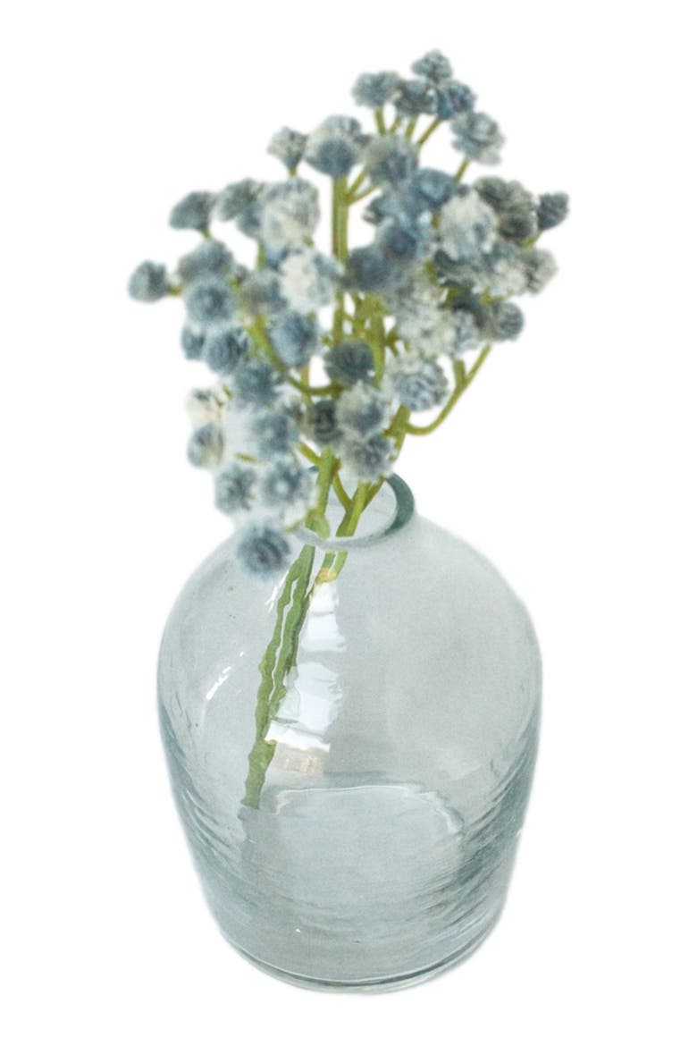 Hammered Glass Bud Vases - Set of 3, Alternate, color, Clear