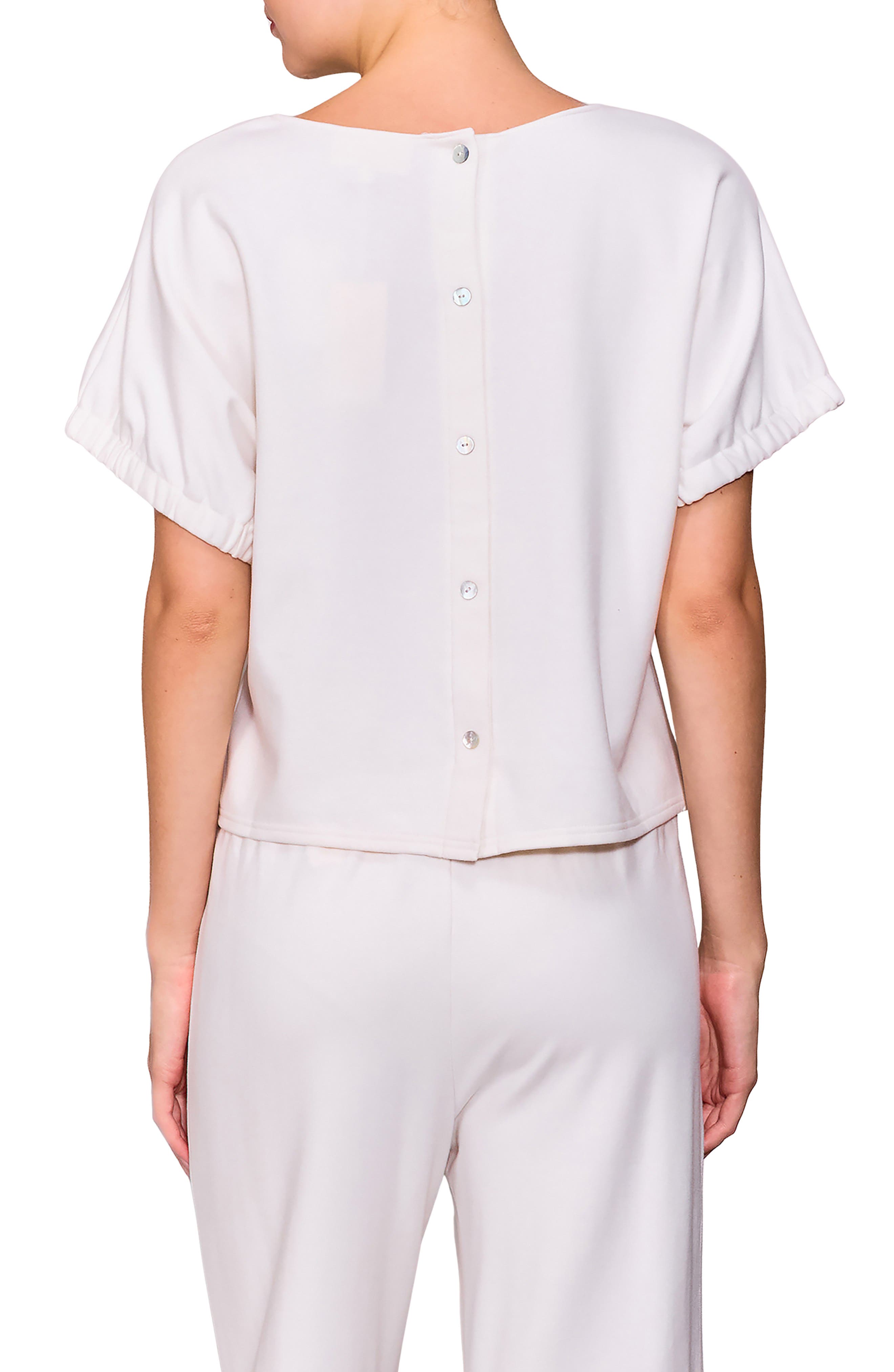Puff Sleeve Knit Top - image 4