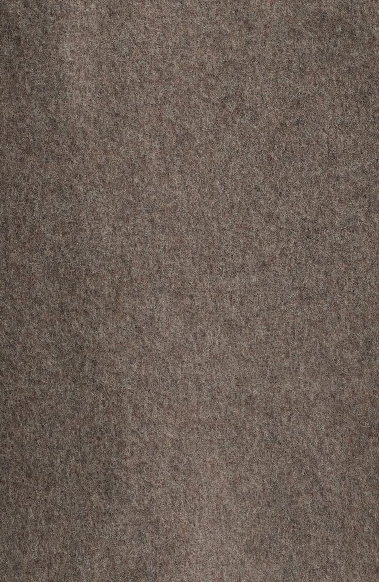 Eileen Fisher Shawl Collar Double Woven Wool Coat, Alternate, color,