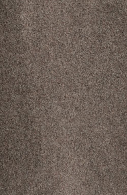 Eileen Fisher Shawl Collar Double Woven Wool Coat