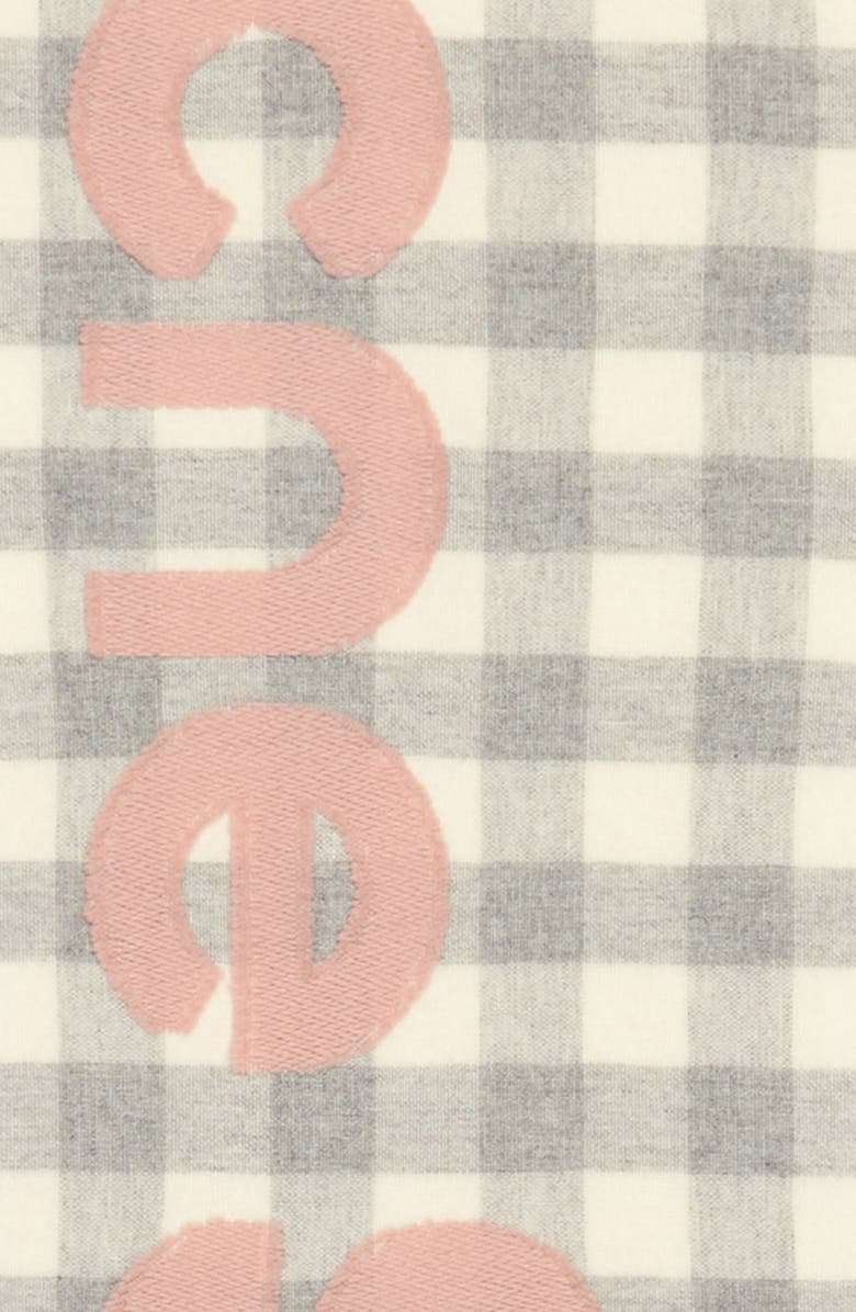 Acne Studios Veda Buffalo Plaid Wool Blend Scarf, Alternate, color,