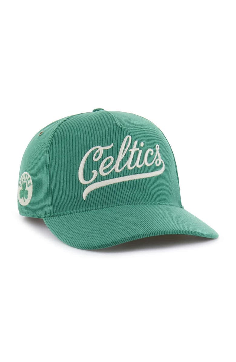 '47 Men's '47 Kelly Green Boston Celtics Golden Age Relaxed Corduroy Hitch Adjustable Hat, Main, color, 