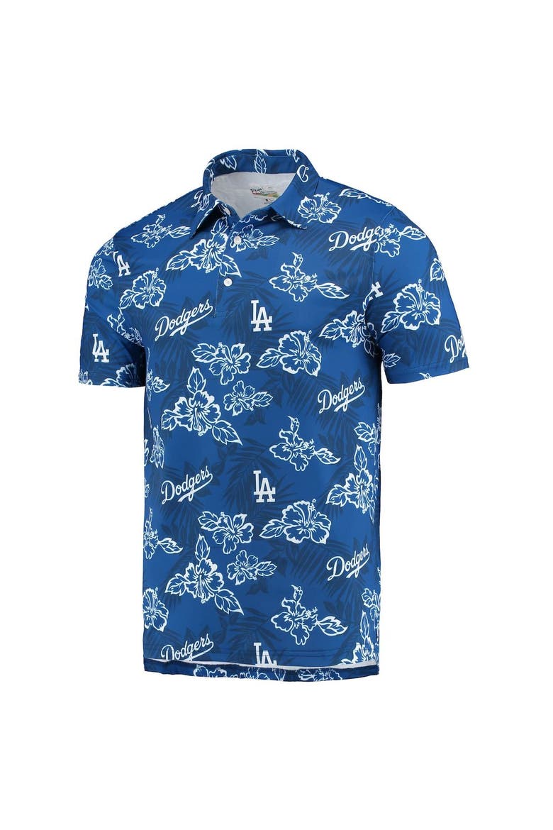 Men's Reyn Spooner Royal Los Angeles Dodgers Performance Polo, Alternate, color, Royal