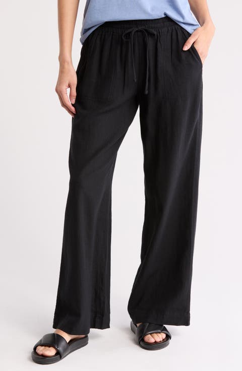 Caslon® Linen Blend Pants | Nordstromrack