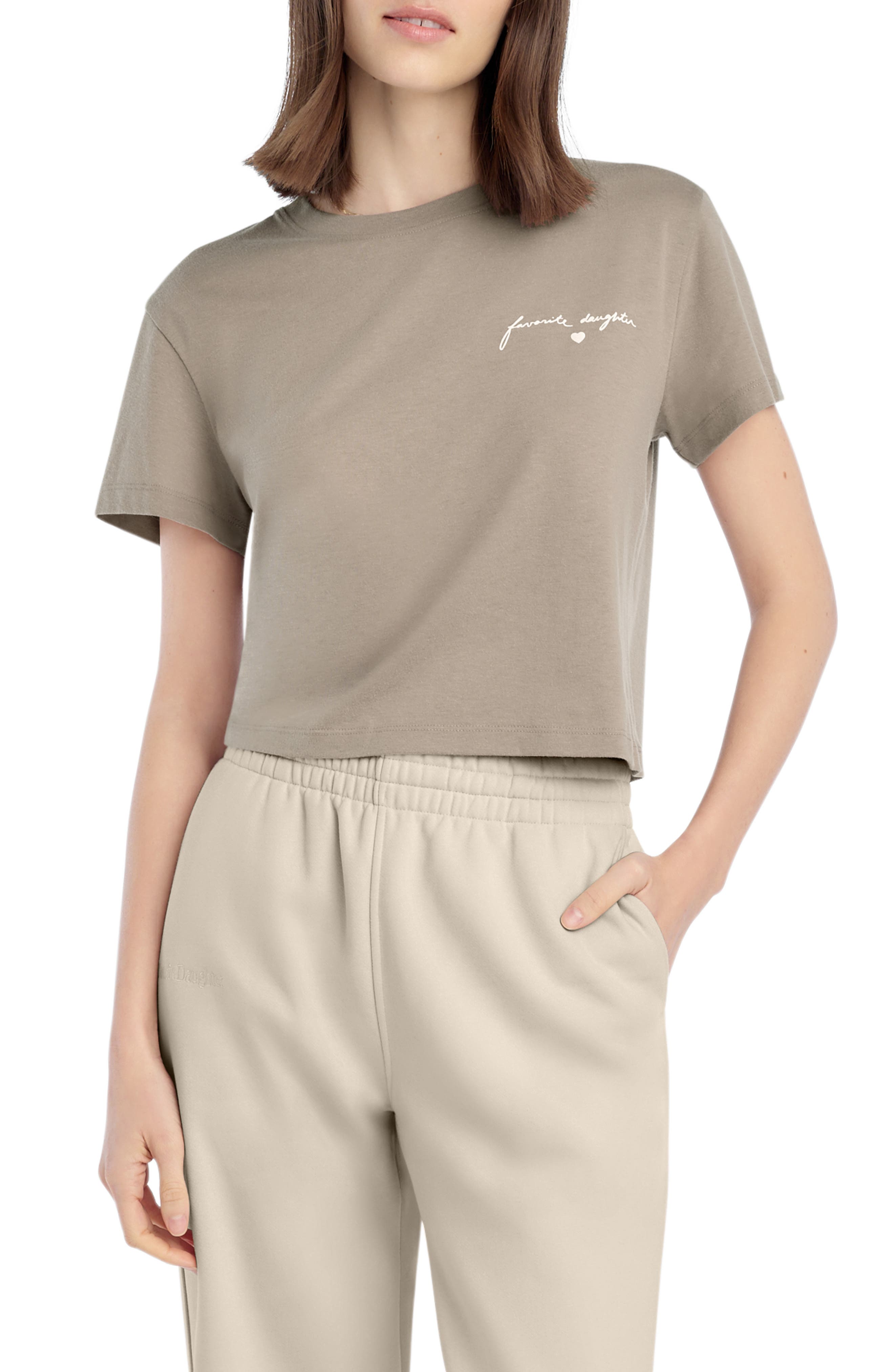The Signature Crop Graphic T-Shirt