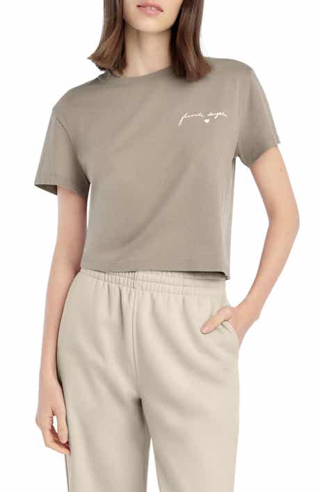 The Signature Crop Graphic T-Shirt