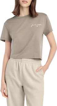 Favorite Daughter The Signature Crop Graphic T-Shirt