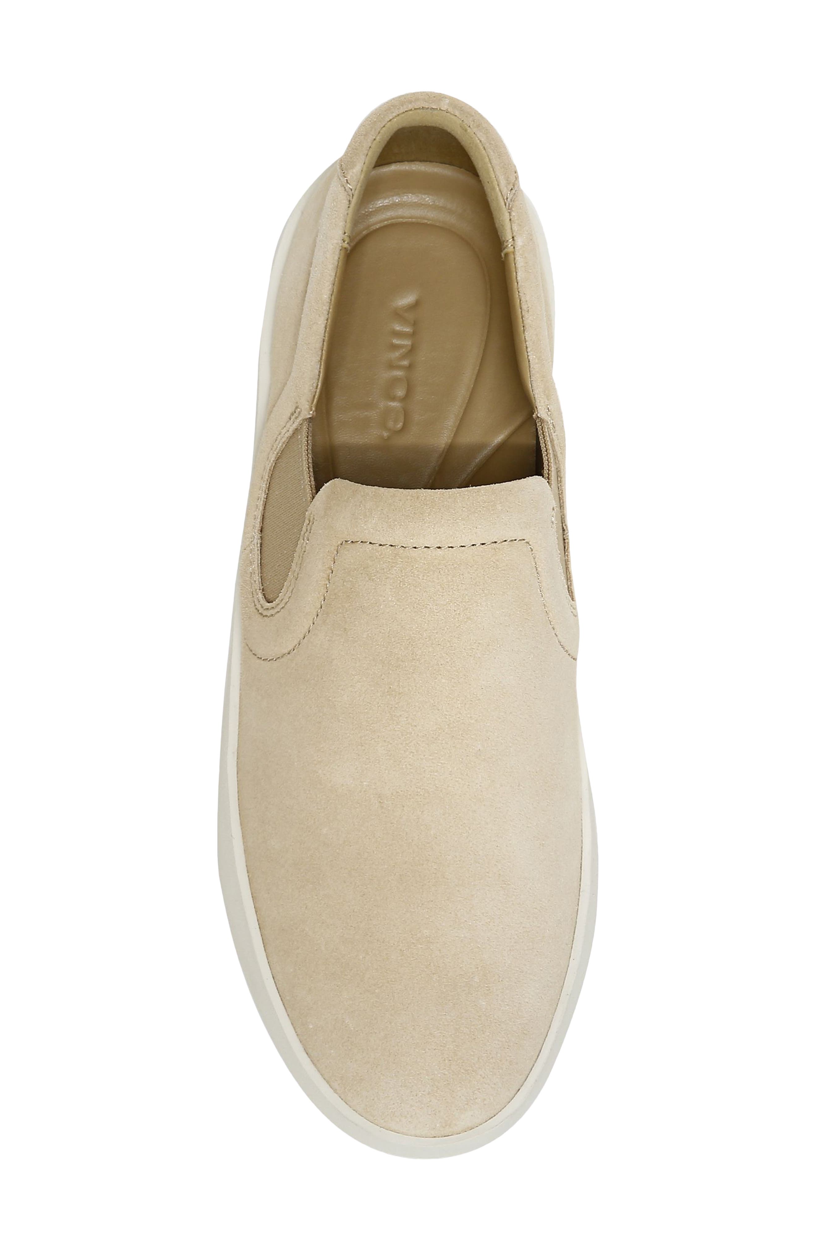 Vince Pacific Suede Slip On Sneaker, Alternate, color, 