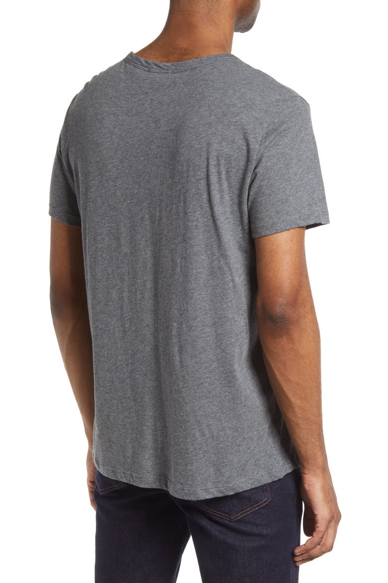 Men's Feather Weight Crewneck T-Shirt, Alternate, color, HEATHER GREY
