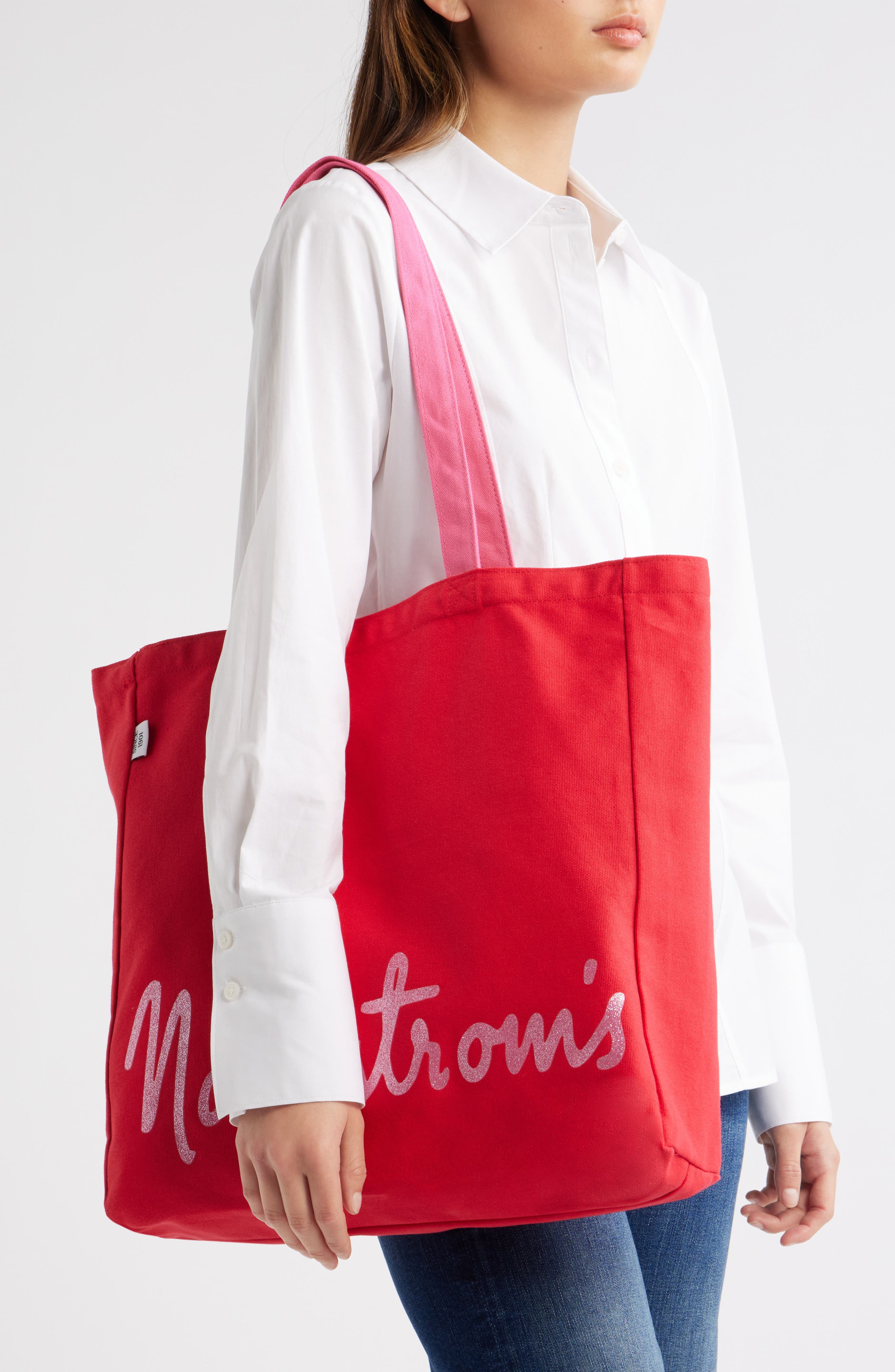 Large 125th Anniversary Tote, Alternate, color, RED BLAZE