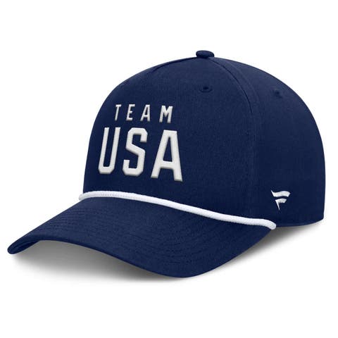 Men's Fanatics Navy Team USA Captain Rope Adjustable Hat