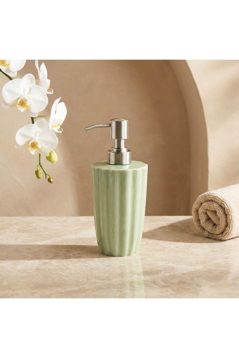 Nera Soap Pump, Alternate, color, Light Green