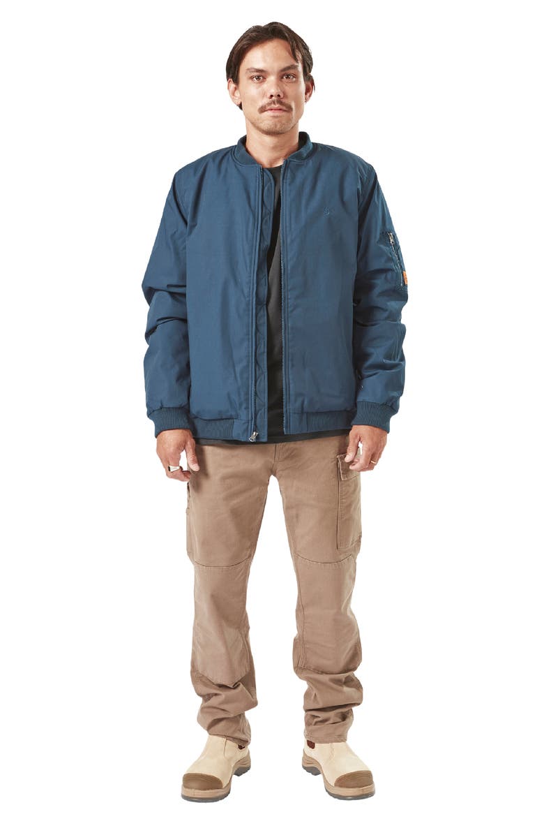 Volcom Workwear Water Resistant Insulated Bomber Jacket, Alternate, color, 