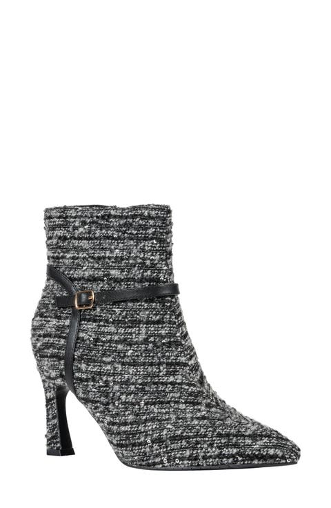 Ozzie Faux Leather Ankle Bootie