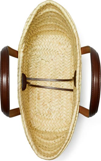 Ella Small Straw Basket Tote