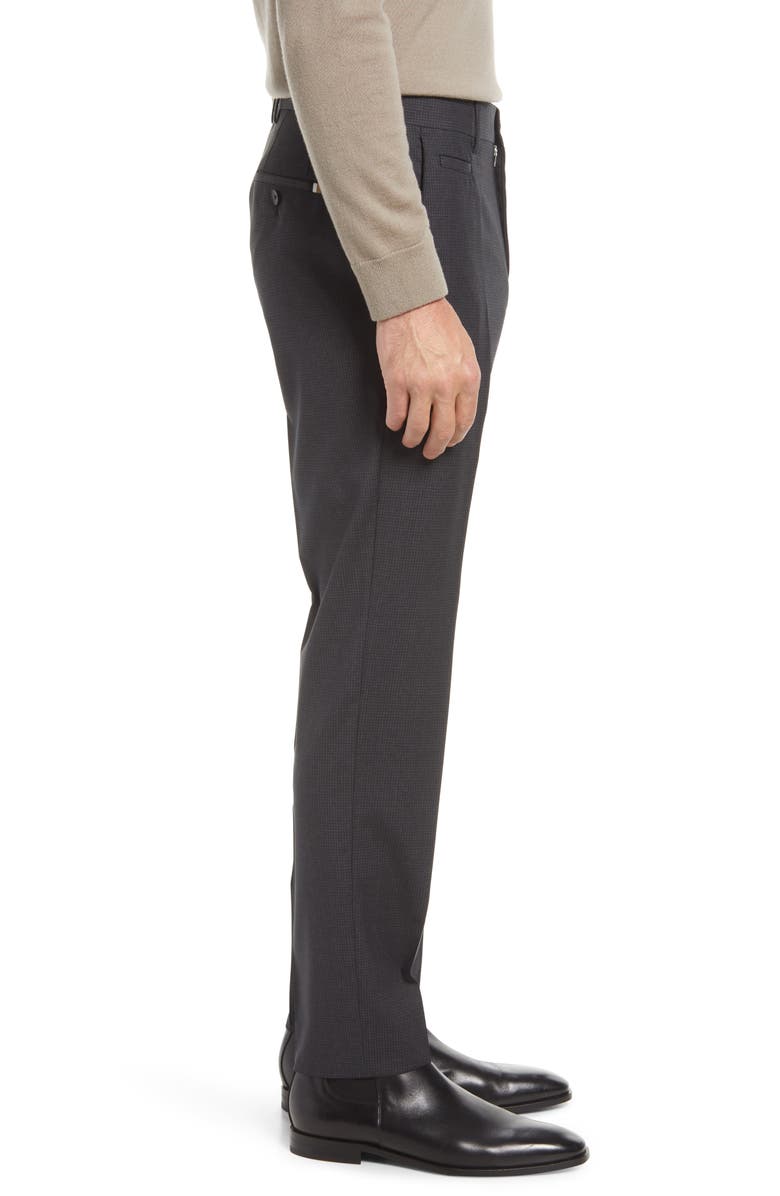BOSS Hugo Boss Genius Slim Fit Stretch Pleated Pants, Alternate, color, 