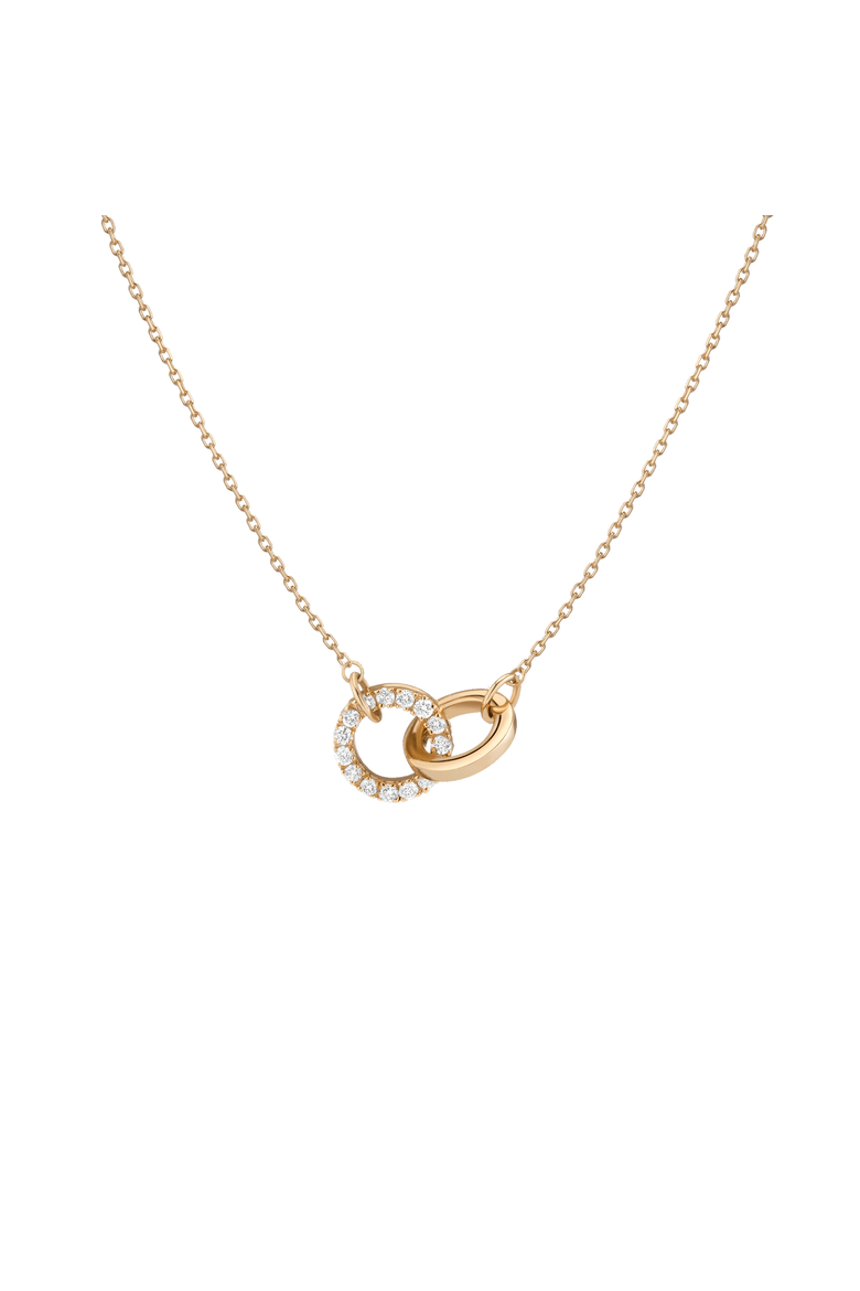 Diamond Connection Necklace, Alternate, color, 14k Yellow Gold