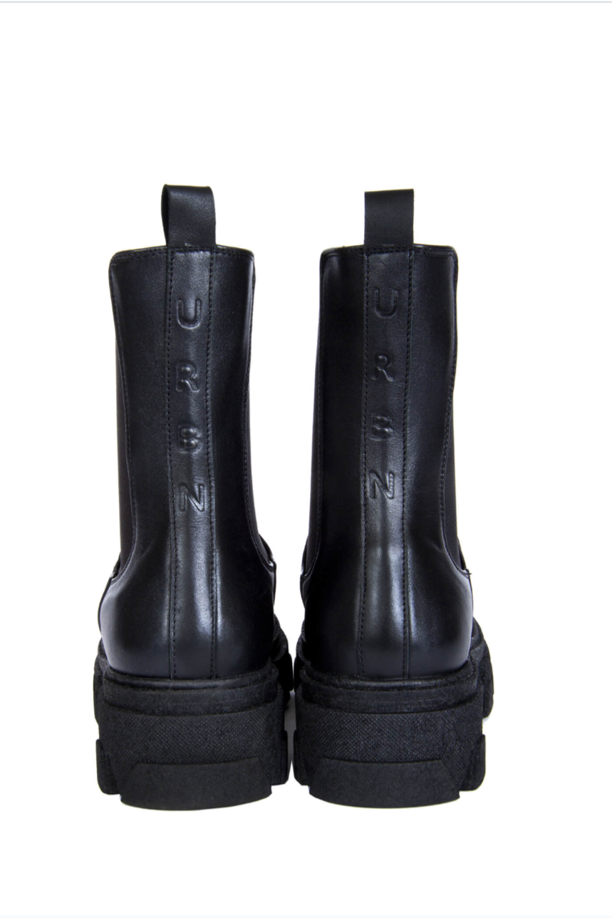 URBNKICKS Tall Chelsea Boots, Alternate, color, Black