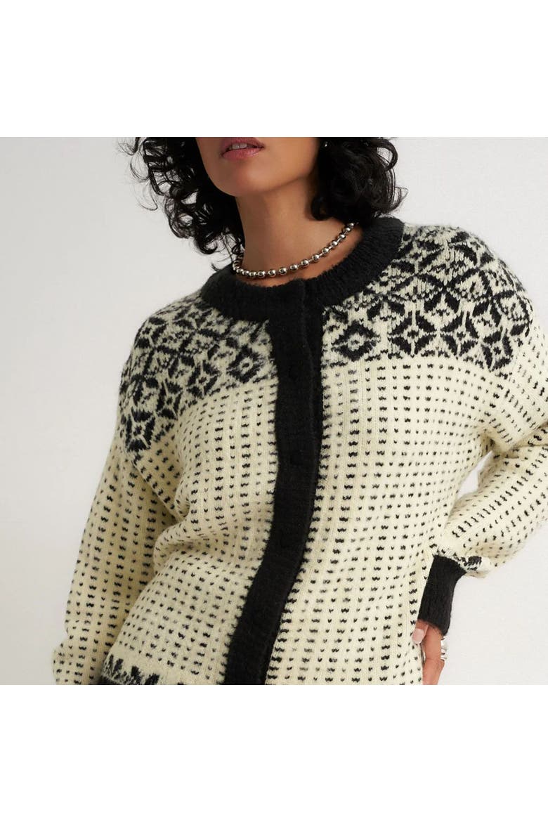 Oversized Maeve Cardigan - Women's, Alternate, color, Black