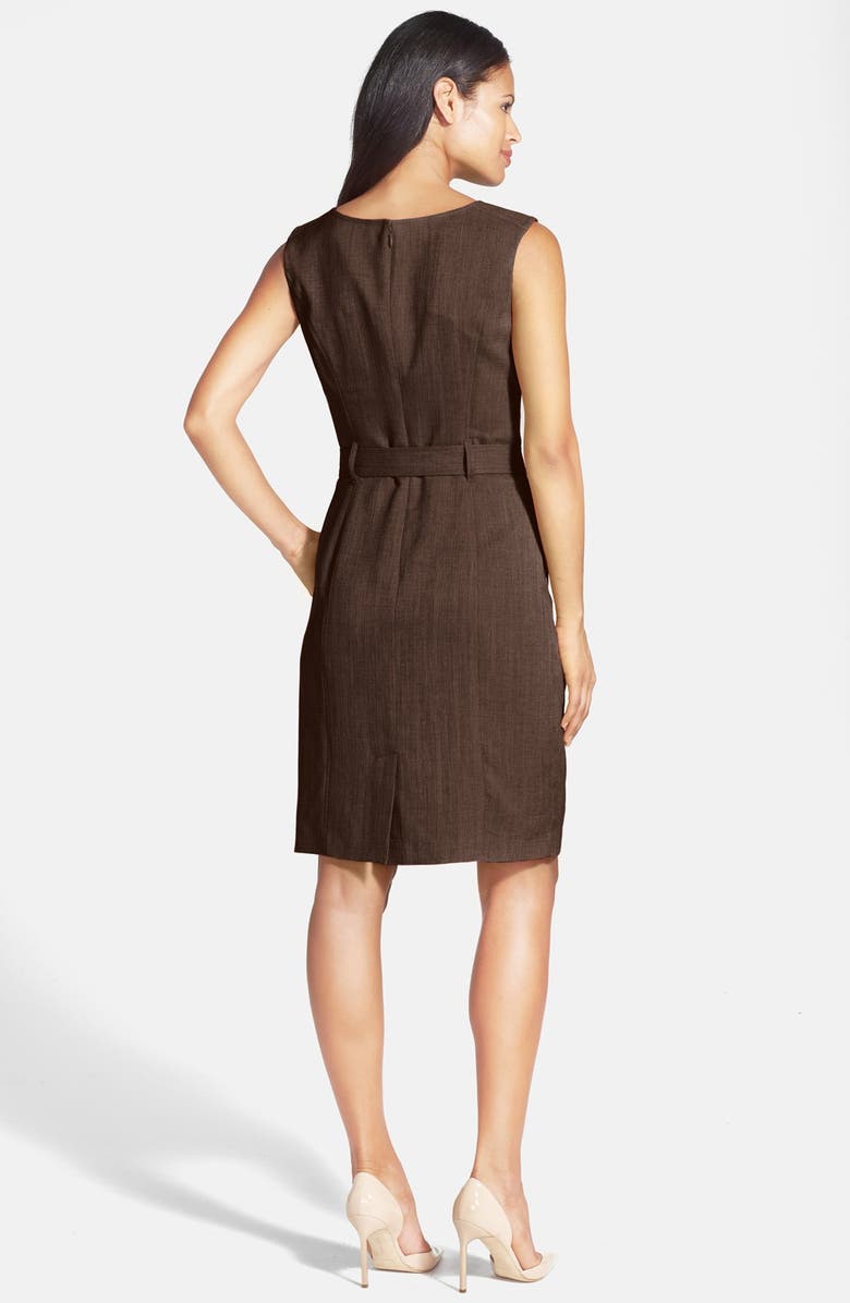 Ellen Tracy 'Kenya' Sleeveless Dress, Alternate, color, 