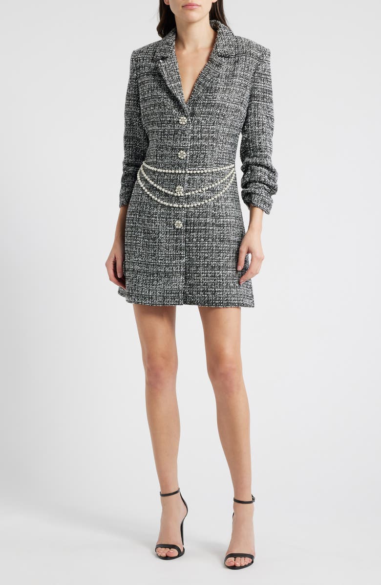 LIKELY Bodie Embellished Blazer Minidress, Main, color,
