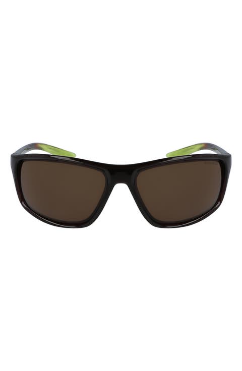 Adrenaline 66mm Rectangular Sunglasses