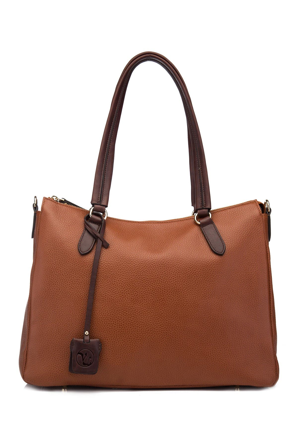 VICENZO LEATHER Emel Leather Handbag, Main, color, 