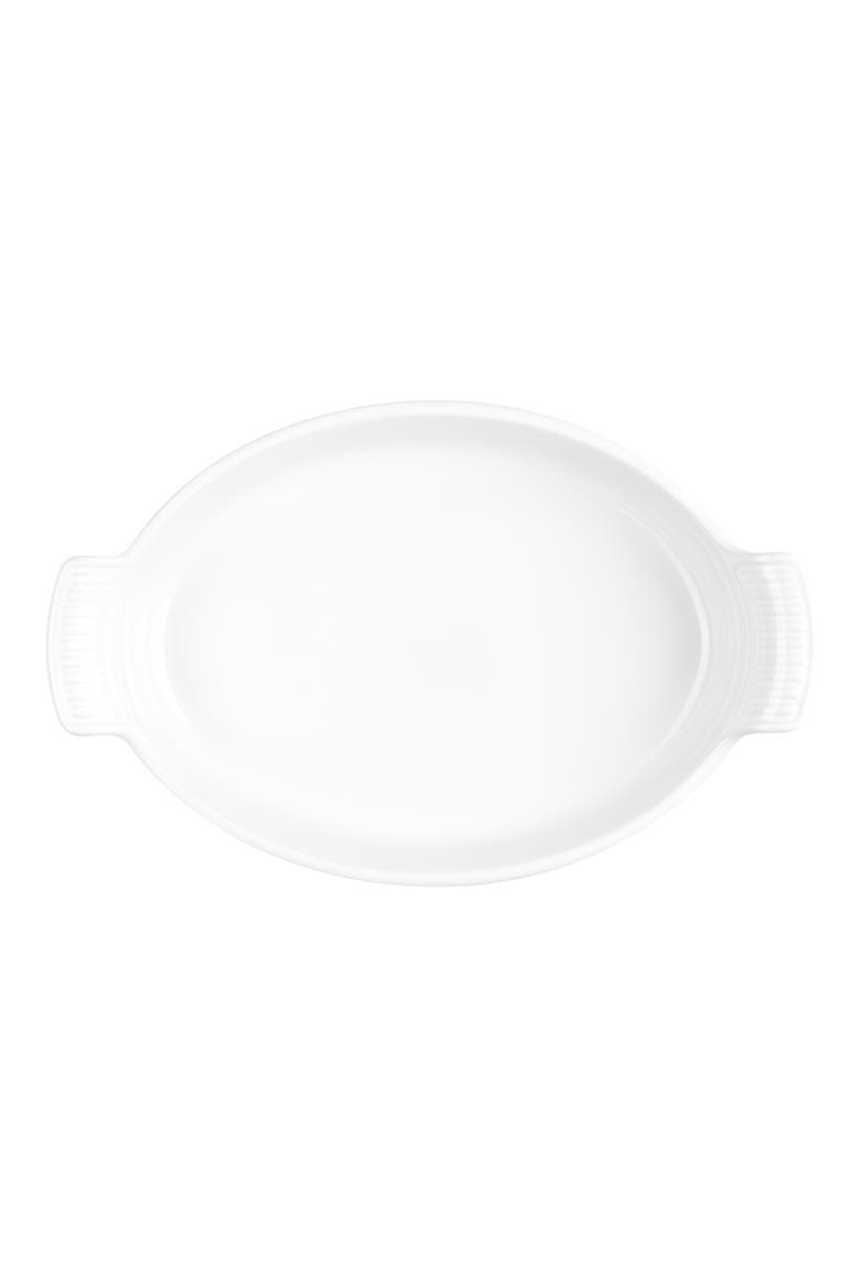 Heritage 1.75-Quart Oval Au Gratin Baking Dish, Alternate, color, WHITE