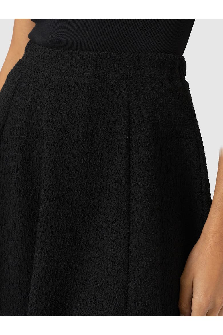 Macie Mini Skirt, Alternate, color, Black Boucle