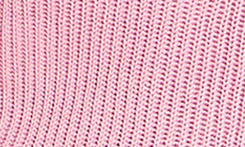 City Chic Halo Funnel Neck Rib Sweater In Pink