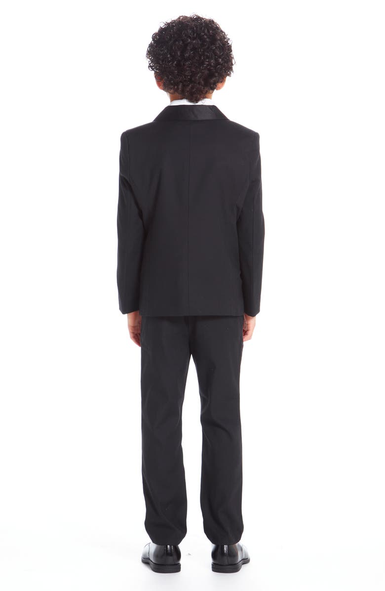 Andy & Evan Four-Piece Tuxedo Set, Alternate, color, Black