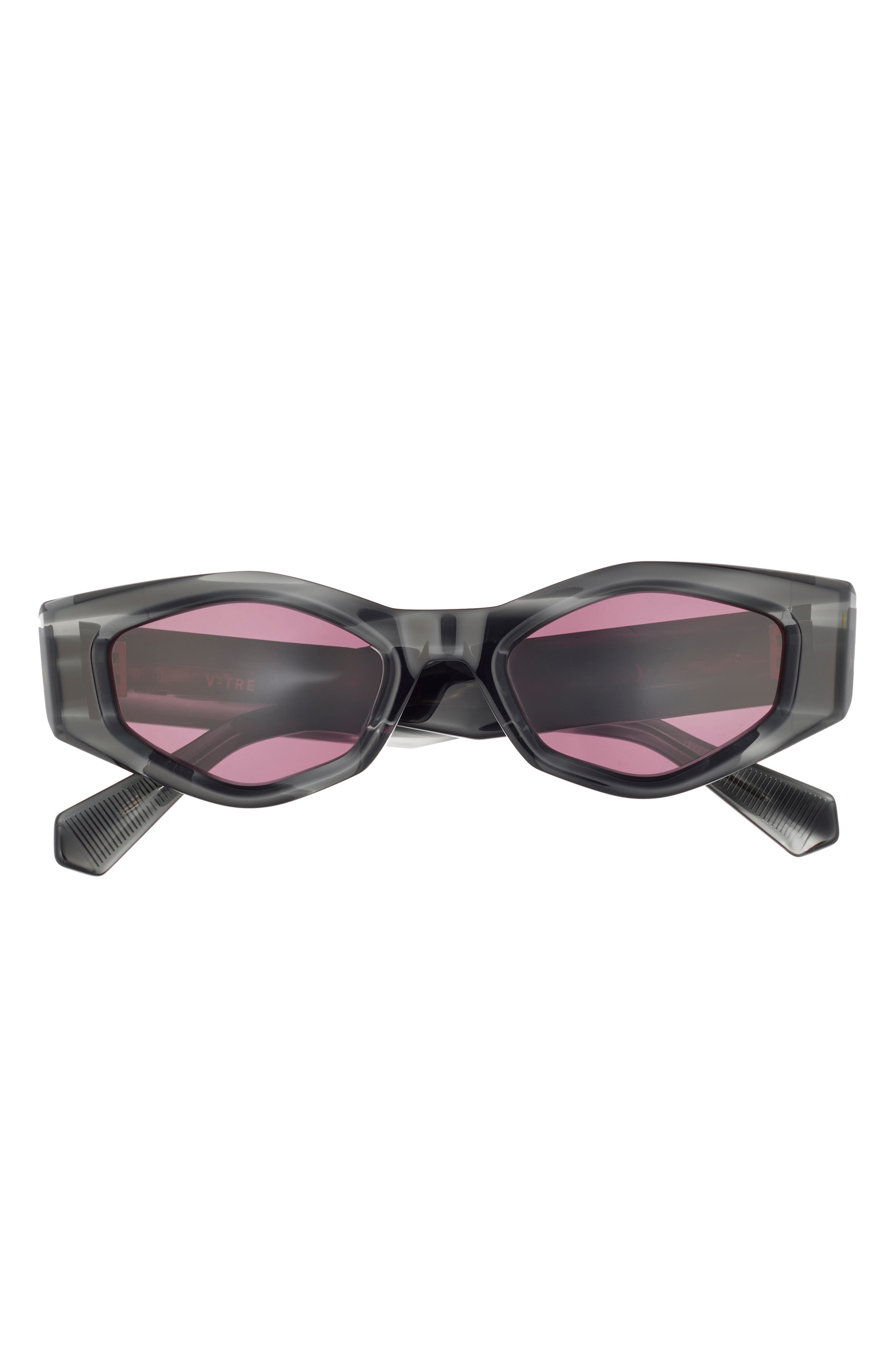 Valentino 51mm Polarized Cat Eye Sunglasses