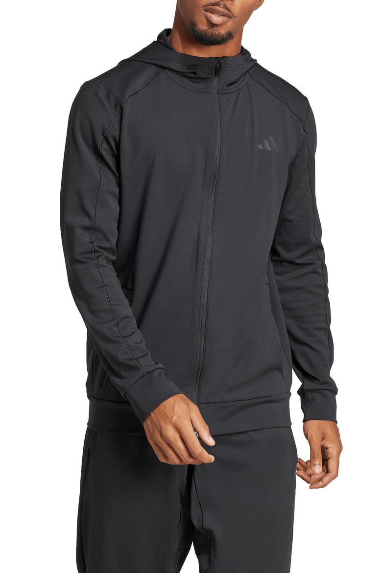 Puremotion Climacool Hoodie, Main, color, BLACK/ /