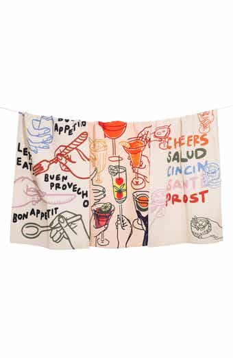 Tiramisu Set of Three Cheers Kitchen Towels
