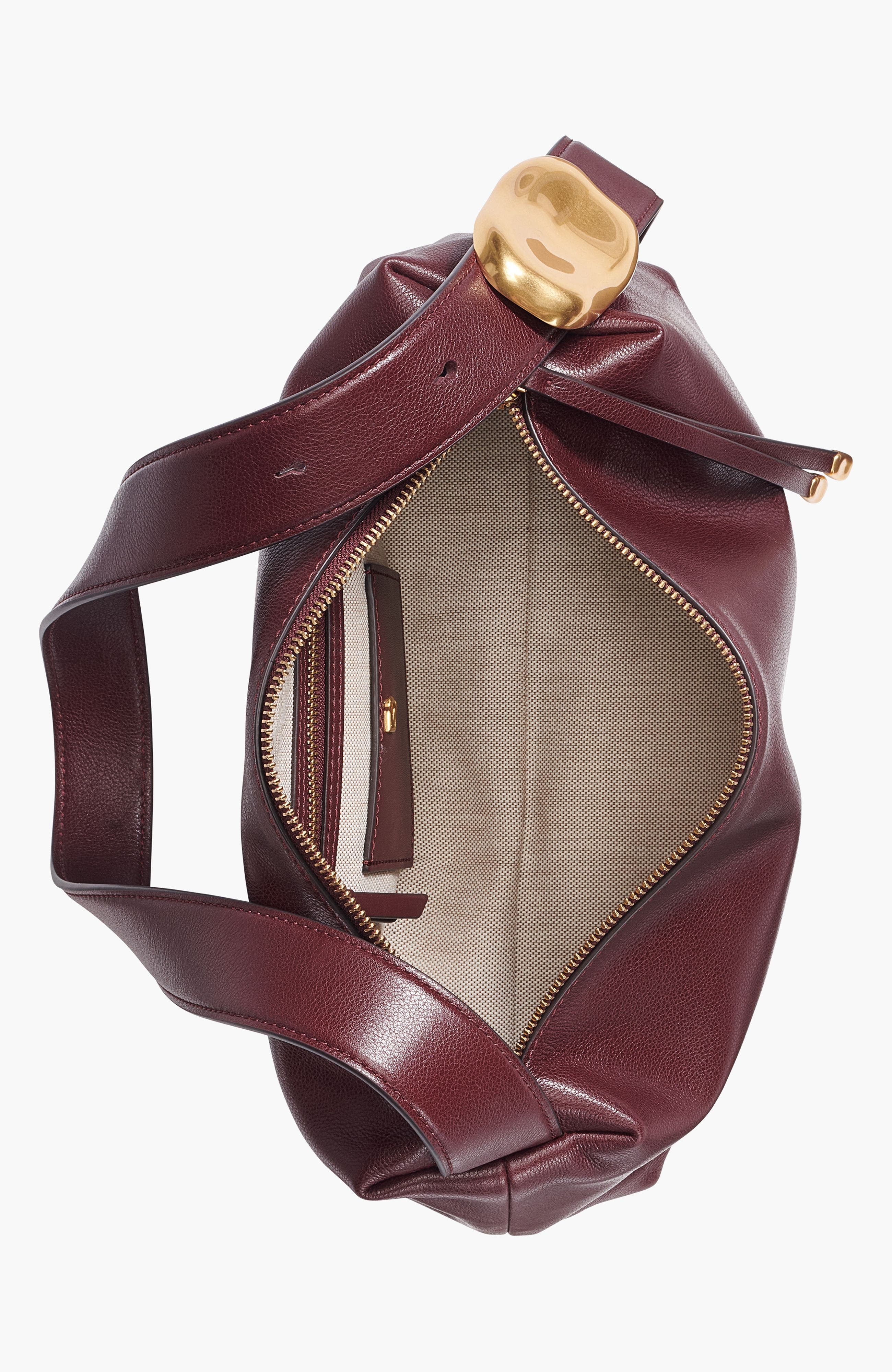 Heather Shoulder Bag, Alternate, color, Black Cherry