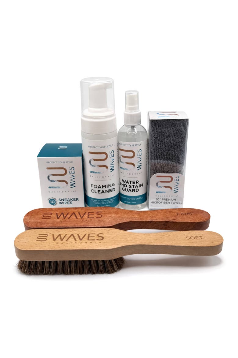 Premium 6-Piece Shoe Care Set, Main, color, MULTI