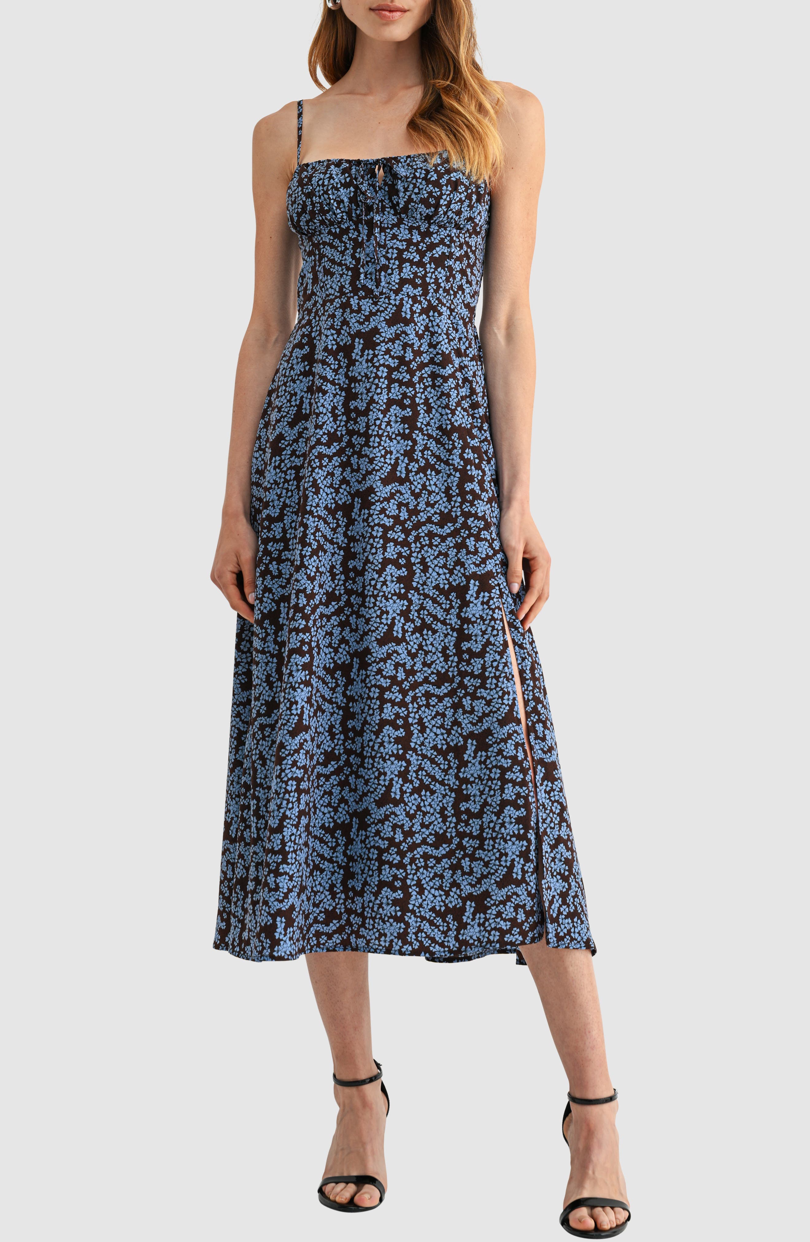 selected BROWN BLUE